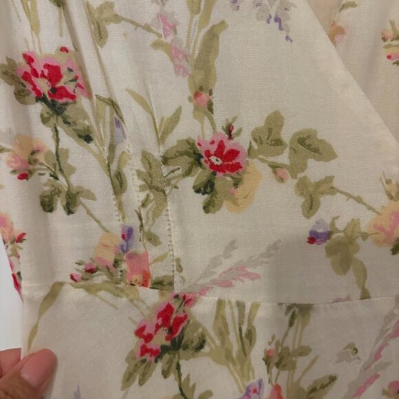 Ralph Lauren Denim and Supply Gauze Floral Wrap Dress - Picture 5 of 9